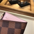 Louis Vuitton Women's Wallet in Damier Canvas Leather Victorine N61700