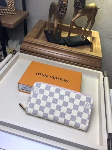 Louis Vuitton Zippy Wallet Damier Azur - Women - Small Leather Goods N63503