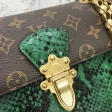 Louis Vuitton Monogram Python leather Victoire Chain Bag N93782