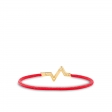 Louis Vuitton LV Volt Upside Down Play Small Bracelet, Yellow Gold - Women - Jewelry Q05395