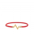 Louis Vuitton LV Volt Upside Down Play Small Bracelet, Yellow Gold - Women - Jewelry Q05395