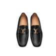 Louis Vuitton MONTAIGNE LOAFER Men in Black - Shoes 1A2G5B