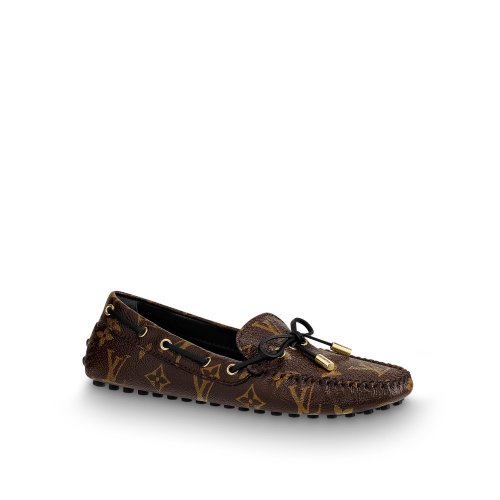 Louis Vuitton Gloria Flat Loafer in Brown - Shoes 1A3V37