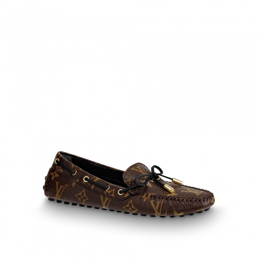 Louis Vuitton Gloria Flat Loafer in Brown - Shoes 1A3V37