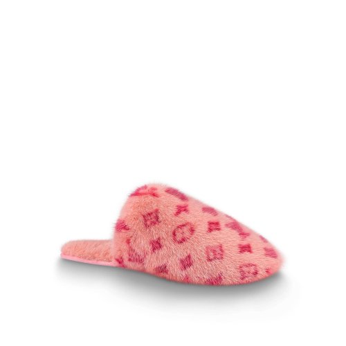 Louis Vuitton Lv Suite Flat Mule in Rose - Shoes 1A4MCK