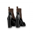 Louis Vuitton Star Trail Ankle Boot in Black - Shoes 1A63TO