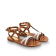 Louis Vuitton Explorer Flat Sandal in Brown - Shoes 1A65VQ