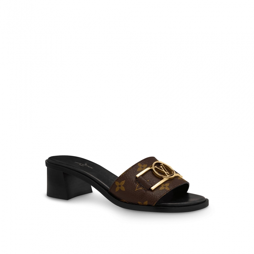 Louis Vuitton Lock it Mule in Brown - Shoes 1A660F