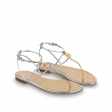 Louis Vuitton Sunseeker Flat Thong Sandal in Gold - Shoes 1A660X