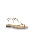 Louis Vuitton Sunseeker Flat Sandal in Gold - Shoes 1A661S