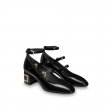 Louis Vuitton Bliss Multistrap Pump in Black - Shoes 1A66HT