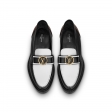 Louis Vuitton Academy Flat Loafer in Black - Shoes 1A66QP