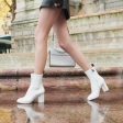 Louis Vuitton Silhouette Ankle Boot in White - Shoes 1A66WC