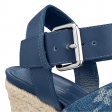 Louis Vuitton Starboard Wedge Sandal in Blue - Shoes 1A7RA1