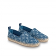 Louis Vuitton Starboard Flat Espadrille in Blue - Shoes 1A7RIJ