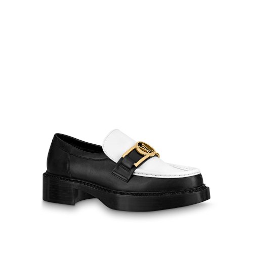 Louis Vuitton Academy Loafer in Black - Shoes 1A7UI6 Louis Vuitton Academy Loafer in Black - Shoes 1A7UI6
