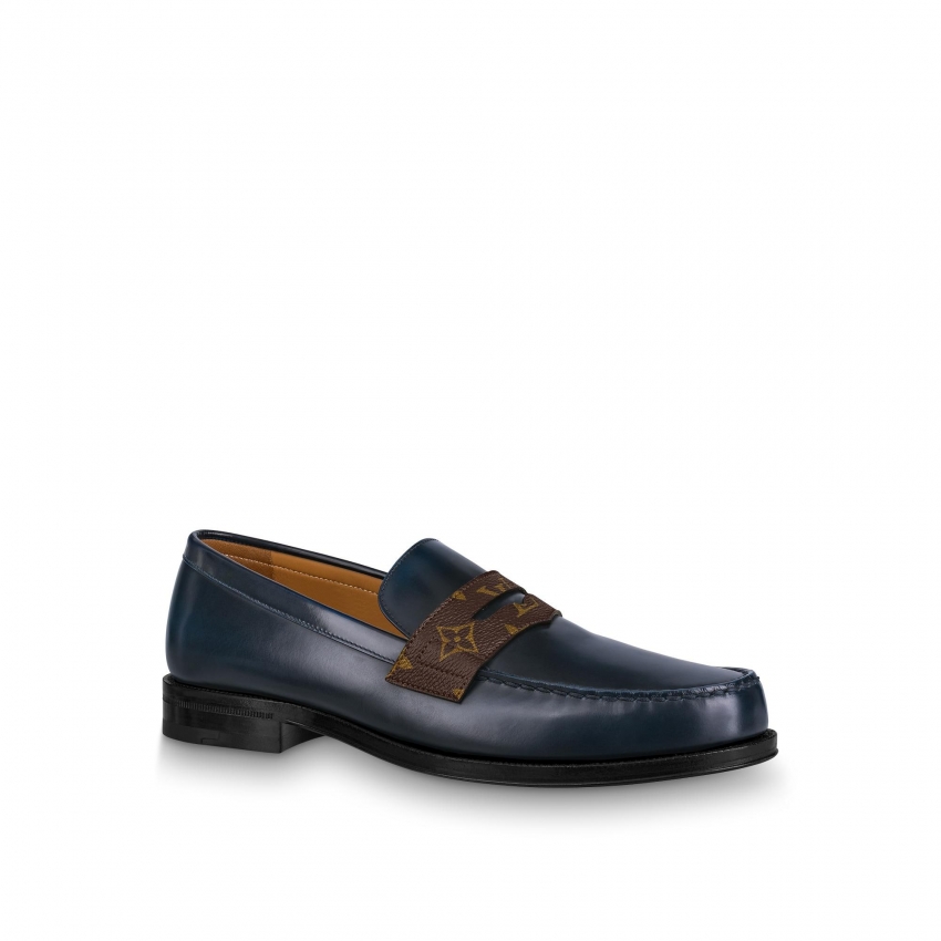 Louis Vuitton Sorbonne Loafer in Blue - Men - Shoes 1A7WPG
