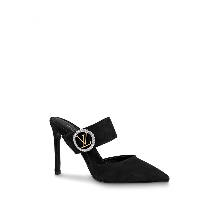 Louis Vuitton Madeleine Mule in Black - Shoes 1A854G