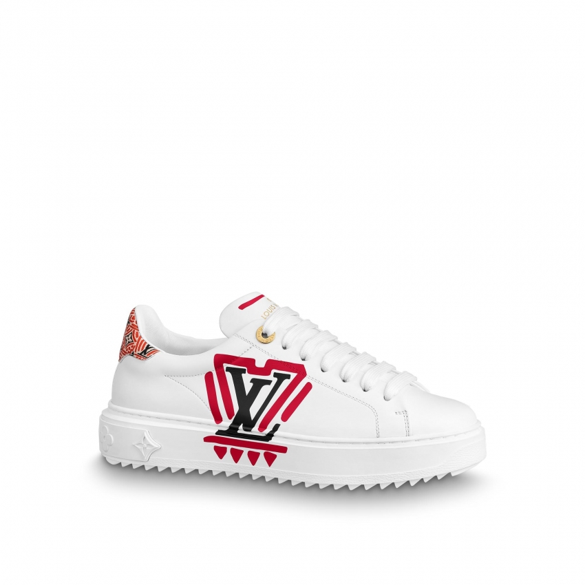 Louis Vuitton LV Crafty Time Out Sneaker in Red - Shoes 1A85O0