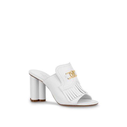 Louis Vuitton Indiana Mule in White - Shoes 1A85VO