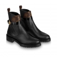 Louis Vuitton Discovery Flat Ankle Boot in Black - Shoes 1A868L