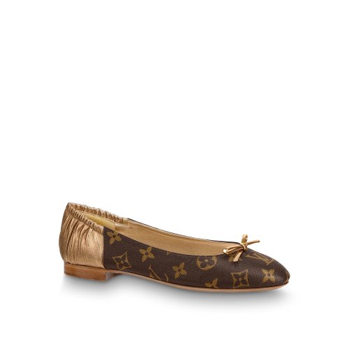 Louis Vuitton Joy Ballerina in Gold - Shoes 1A86AH