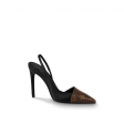 Louis Vuitton Cherie Slingback Pump in Black - Shoes 1A86GX