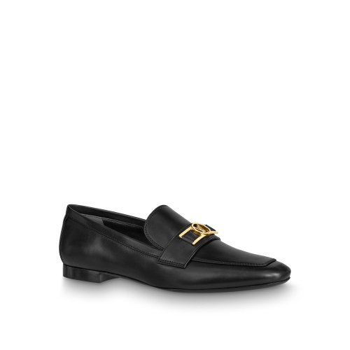 Louis Vuitton Upper Case Flat Loafer in Black - Shoes 1A86MZ