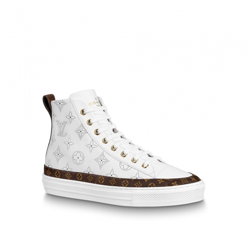 Louis Vuitton Stellar Sneaker Boot in White - Shoes 1A87U2