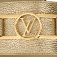 Louis Vuitton Lock It Flat Mule in Gold - Shoes 1A87ZJ