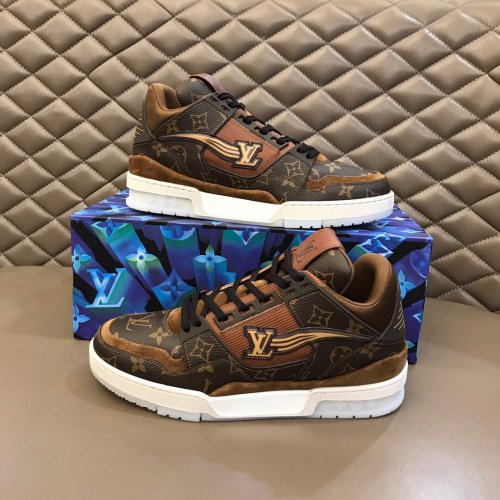 Louis Vuitton Monogram Canvas LV TRAINER SNEAKER 1A8A9Q Ebene Louis Vuitton Monogram Canvas LV TRAINER SNEAKER 1A8A9Q Ebene