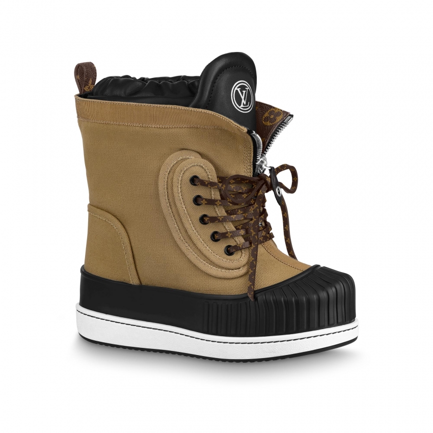 Louis Vuitton Slalom Flat Half Boot in Brown - Shoes 1A8CN8