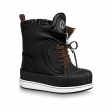 Louis Vuitton Slalom Flat Half Boot in Black - Shoes 1A8CO4