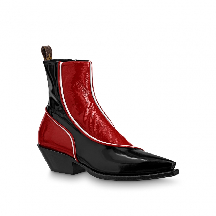 Louis Vuitton Matador Ankle Boot in Red - Shoes 1A8CWF