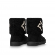 Louis Vuitton Snowdrop Flat Ankle Boot in Black - Shoes 1A8D0U
