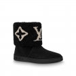 Louis Vuitton Snowdrop Flat Ankle Boot in Black - Shoes 1A8D0U