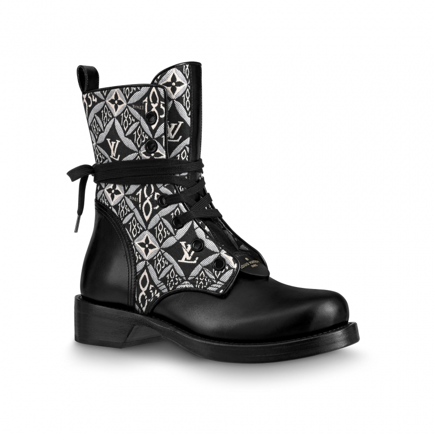 Louis Vuitton Since 1854 Metropolis Flat Ranger in Grey - Shoes 1A8DF2