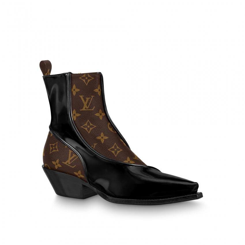 Louis Vuitton Matador Ankle Boot in Black - Shoes 1A8DG0