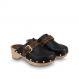 Louis Vuitton Cottage Clog Mule in Black - Shoes 1A8FZB
