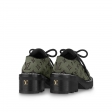 Louis Vuitton LV Beaubourg Platform Derby in Green - Shoes 1A8G0Z