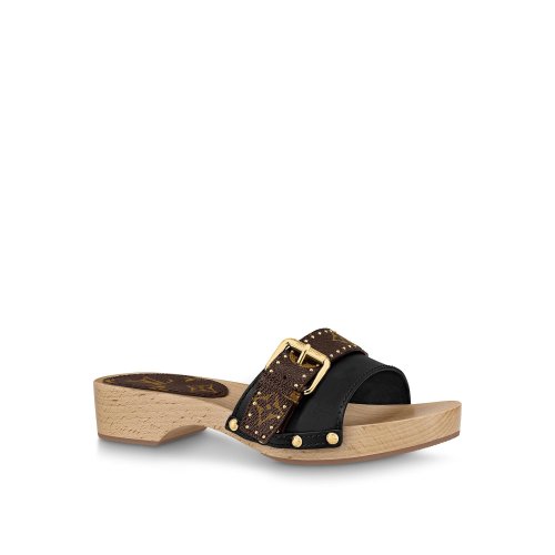 Louis Vuitton Cottage Mule in Black - Shoes 1A8GIH