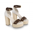 Louis Vuitton Coastline Platform Sandal in Beige - Shoes 1A8GMN