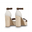 Louis Vuitton Coastline Platform Sandal in Beige - Shoes 1A8GMN