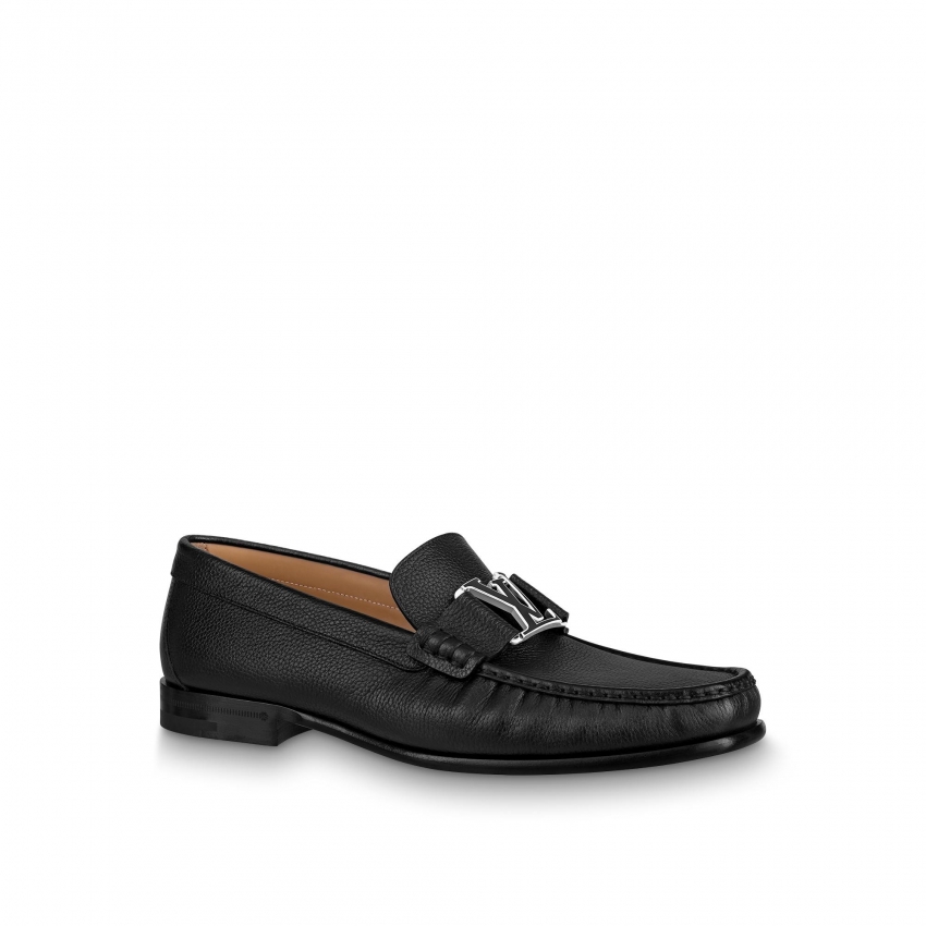 Louis Vuitton Montaigne Loafer Men in Black - Shoes 1A8IFX