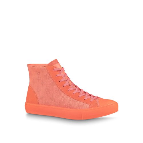 Louis Vuitton Tattoo Sneaker Boot in Orange - Shoes 1A8K9L