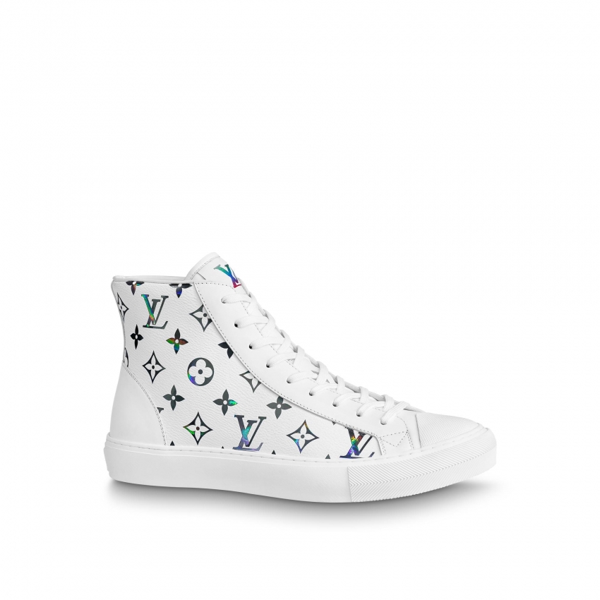 Louis Vuitton Tattoo Sneaker Boot in White - Shoes 1A8KHB