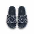 Louis Vuitton Since 1854 Jumbo Flatform Mule in Blue - Shoes 1A8KM1