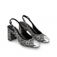 Louis Vuitton Since 1854 Louise Slingback Pump in Grey - Shoes 1A8KMV