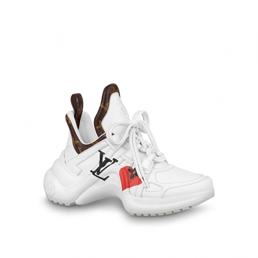 Louis Vuitton Game On LV Archlight Sneaker in White - Shoes 1A8MRP