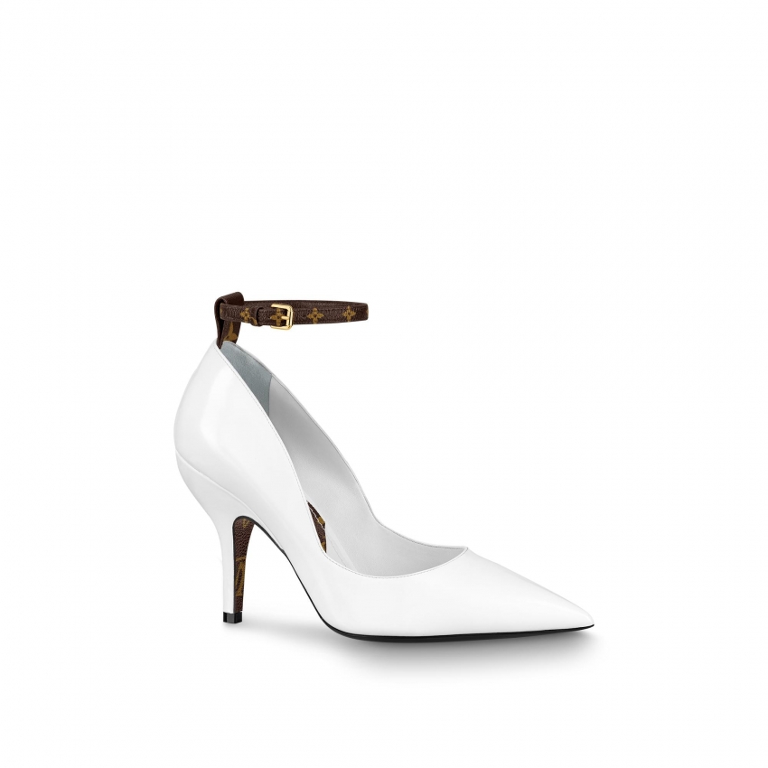Louis Vuitton Attitude Pump in White - Shoes 1A8MTH